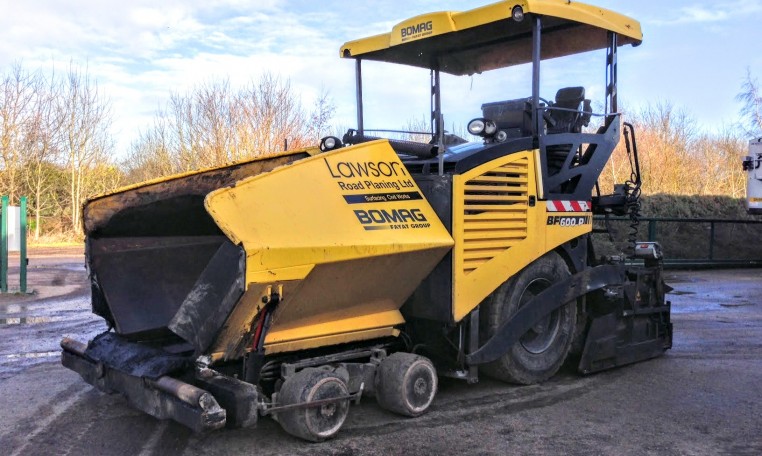 Bomag BF600P Paving Machine (2008) | Greenheath